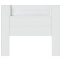 Bettkopfteil mit weißem LED-Licht 120x16,5x103,5 cm von vidaXL, Kopf- und Fußteile - Ref: Foro24-839238, Preis: 89,41 €, Raba...