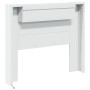 Bettkopfteil mit weißem LED-Licht 120x16,5x103,5 cm von vidaXL, Kopf- und Fußteile - Ref: Foro24-839238, Preis: 89,41 €, Raba...