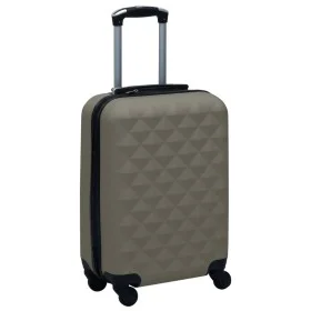 Hardshell anthracite grey ABS trolley suitcase with wheels by vidaXL, Suitcases - Ref: Foro24-92422, Price: 63,08 €, Discount: %