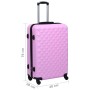 Maleta rígida con ruedas ABS rosa by vidaXL, Suitcases - Ref: Foro24-92424, Price: 88,48 €, Discount: %