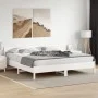 Estructura cama cabecero madera maciza pino blanco 180x200 cm de vidaXL, Camas y somieres - Ref: Foro24-3216213, Precio: 199,...