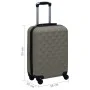 Maleta trolley con ruedas rígida ABS gris antracita de vidaXL, Maletas - Ref: Foro24-92422, Precio: 56,19 €, Descuento: %