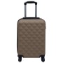 Brown ABS 2-piece hard suitcase set with wheels by vidaXL, Suitcases - Ref: Foro24-92433, Price: 113,87 €, Discount: %