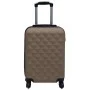 Brown ABS 2-piece hard suitcase set with wheels by vidaXL, Suitcases - Ref: Foro24-92433, Price: 115,28 €, Discount: %