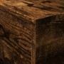 Coffee table with LED lights smoked oak 50x50x40 cm by vidaXL, Coffee table - Ref: Foro24-839872, Price: 45,64 €, Discount: %