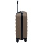 Brown ABS 2-piece hard suitcase set with wheels by vidaXL, Suitcases - Ref: Foro24-92433, Price: 113,87 €, Discount: %