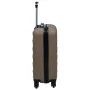 Brown ABS 2-piece hard suitcase set with wheels by vidaXL, Suitcases - Ref: Foro24-92433, Price: 115,28 €, Discount: %