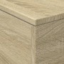 Coffee table with LED lights Sonoma oak 50x50x40 cm by vidaXL, Coffee table - Ref: Foro24-839870, Price: 46,66 €, Discount: %