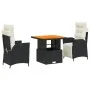 3-piece garden dining set with black synthetic rattan cushions by vidaXL, Garden sets - Ref: Foro24-3277435, Price: 357,77 €,...