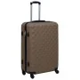 Juego de maletas rígidas con ruedas 3 piezas ABS marrón by vidaXL, Suitcases - Ref: Foro24-92418, Price: 134,23 €, Discount: %