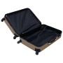 Set aus drei braunen Hartschalenkoffern mit Rollen aus ABS-Material. von vidaXL, Koffer - Ref: Foro24-92418, Preis: 136,92 €,...