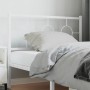 Kopfteil aus weißem Metall, 107 cm von vidaXL, Kopf- und Fußteile - Ref: Foro24-376305, Preis: 35,83 €, Rabatt: %
