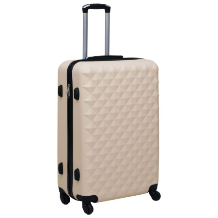 Hartschalenkoffer mit goldenen ABS-Rädern von vidaXL, Koffer - Ref: Foro24-92426, Preis: 85,22 €, Rabatt: %