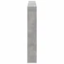 Concrete gray bed headboard with LED light 160x17x102 cm by vidaXL, Headboards and footboards - Ref: Foro24-839206, Price: 91...
