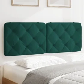 Dunkelgrünes, samtgepolstertes Bettkopfteil 120 cm von vidaXL, Kopf- und Fußteile - Ref: Foro24-374723, Preis: 60,71 €, Rabat...
