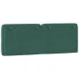 Dark green velvet padded bed headboard 120 cm by vidaXL, Headboards and footboards - Ref: Foro24-374723, Price: 60,66 €, Disc...