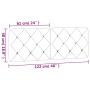 Dunkelgrünes, samtgepolstertes Bettkopfteil 120 cm von vidaXL, Kopf- und Fußteile - Ref: Foro24-374723, Preis: 61,73 €, Rabat...