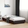 Estructura de cama madera de ingeniería negra 75x190 cm de vidaXL, Camas y somieres - Ref: Foro24-839638, Precio: 82,13 €, De...
