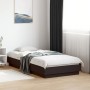 Estructura de cama madera de ingeniería negra 75x190 cm de vidaXL, Camas y somieres - Ref: Foro24-839638, Precio: 83,15 €, De...