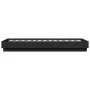 Estructura de cama madera de ingeniería negra 75x190 cm de vidaXL, Camas y somieres - Ref: Foro24-839638, Precio: 82,13 €, De...