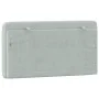 Cabecero de cama acolchado terciopelo gris claro 100 cm de vidaXL, Cabeceros y pies de cama - Ref: Foro24-374714, Precio: 39,...