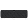 Black velvet padded headboard 160 cm by vidaXL, Headboards and footboards - Ref: Foro24-374735, Price: 70,54 €, Discount: %