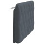 Dunkelgraues, samtgepolstertes Bettkopfteil 120 cm von vidaXL, Kopf- und Fußteile - Ref: Foro24-374721, Preis: 57,43 €, Rabat...