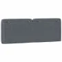 Dark gray velvet padded headboard 120 cm by vidaXL, Headboards and footboards - Ref: Foro24-374721, Price: 56,43 €, Discount: %