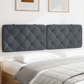 Cabecero de cama acolchado terciopelo gris oscuro 180 cm de vidaXL, Cabeceros y pies de cama - Ref: Foro24-374740, Precio: 86...