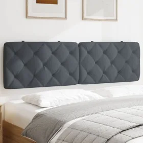 Dunkelgraues, samtgepolstertes Bettkopfteil 180 cm von vidaXL, Kopf- und Fußteile - Ref: Foro24-374740, Preis: 85,18 €, Rabat...