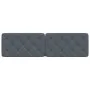 Dark gray velvet padded bed headboard 180 cm by vidaXL, Headboards and footboards - Ref: Foro24-374740, Price: 86,76 €, Disco...