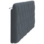 Dunkelgraues, samtgepolstertes Bettkopfteil 180 cm von vidaXL, Kopf- und Fußteile - Ref: Foro24-374740, Preis: 86,76 €, Rabat...