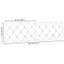 Dark gray velvet padded bed headboard 180 cm by vidaXL, Headboards and footboards - Ref: Foro24-374740, Price: 86,76 €, Disco...