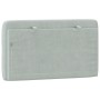 Cabecero de cama acolchado terciopelo gris claro 80 cm de vidaXL, Cabeceros y pies de cama - Ref: Foro24-374702, Precio: 43,7...