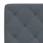 Dunkelgraues, samtgepolstertes Bettkopfteil 90 cm von vidaXL, Kopf- und Fußteile - Ref: Foro24-374709, Preis: 39,30 €, Rabatt: %
