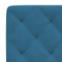 Blaues, samtgepolstertes Kopfteil 160 cm von vidaXL, Kopf- und Fußteile - Ref: Foro24-374737, Preis: 80,10 €, Rabatt: %