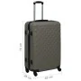 Rigid suitcase with anthracite gray ABS wheels by vidaXL, Suitcases - Ref: Foro24-92427, Price: 86,08 €, Discount: %