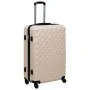 Gold ABS 3-piece hard suitcase set with wheels by vidaXL, Suitcases - Ref: Foro24-92416, Price: 136,65 €, Discount: %