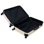 Gold ABS 3-piece hard suitcase set with wheels by vidaXL, Suitcases - Ref: Foro24-92416, Price: 136,65 €, Discount: %