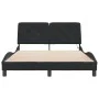 Black velvet bed frame with LED lights 120x200 cm by vidaXL, Beds and slatted bases - Ref: Foro24-3213845, Price: 183,61 €, D...