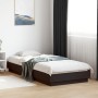Schwarzer Bettrahmen aus Holzwerkstoff, 100 x 200 cm von vidaXL, Betten und Lattenroste - Ref: Foro24-839596, Preis: 90,45 €,...
