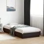 Schwarzer Bettrahmen aus Holzwerkstoff, 100 x 200 cm von vidaXL, Betten und Lattenroste - Ref: Foro24-839596, Preis: 89,31 €,...