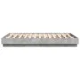 Betongrauer Bettrahmen aus Holzwerkstoff, 120 x 190 cm von vidaXL, Betten und Lattenroste - Ref: Foro24-3209887, Preis: 117,7...