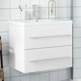 Bathroom furniture with integrated white sink by vidaXL, bathroom vanities - Ref: Foro24-3278764, Price: 205,47 €, Discount: %