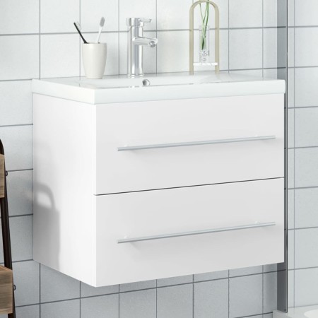 Bathroom furniture with integrated white sink by vidaXL, bathroom vanities - Ref: Foro24-3278764, Price: 220,07 €, Discount: %