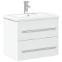 Bathroom furniture with integrated white sink by vidaXL, bathroom vanities - Ref: Foro24-3278764, Price: 220,07 €, Discount: %