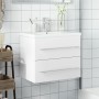 Bathroom furniture with integrated white sink by vidaXL, bathroom vanities - Ref: Foro24-3278764, Price: 220,07 €, Discount: %