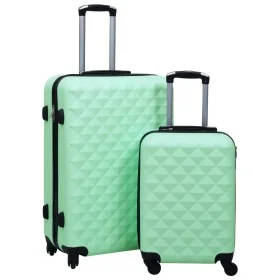 Juego de maletas rígidas con ruedas 2 piezas ABS verde menta by vidaXL, Suitcases - Ref: Foro24-92430, Price: 111,37 €, Disco...
