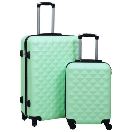 Set aus zwei starren Koffern mit Rollen aus mintgrünem ABS-Material. von vidaXL, Koffer - Ref: Foro24-92430, Preis: 105,79 €,...