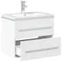 Badezimmermöbel mit integriertem weißen Waschbecken von vidaXL, Badezimmerwaschtische - Ref: Foro24-3278764, Preis: 205,47 €,...